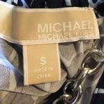 Michael Kors MICHAEL Blouse Blue Silver Size Small Photo 4