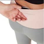 Kate Spade Pink Grey and White Color Block Cropped Leggings Photo 1