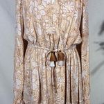 House of Harlow  1960 Floral Prairie Ruffle Tassel Mini Dress | Size Large 💛 Photo 0