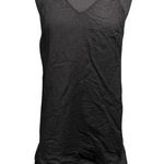 Bella Dahl Black Sleeveless Linen Dress Photo 0