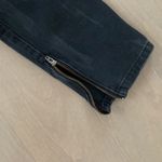 One Teaspoon New without tags  distressed black skinny jeans with zips size 25 Photo 3