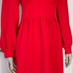 Kate Spade Red  New York Tie Waist Dress Photo 4