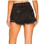 Free People We the Free Lasso High Waist Cutoff Denim Shorts black size 26 Photo 2