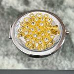 Vintage Tree of Life Mirror Compact Silver Photo 2