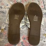 Dolce Vita Parin Striped Oversize Bow Sandals White Size 8.5 Photo 5