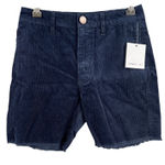 O'Neill Women's Daniela Corduroy Shorts Navy Blue Size 25 New Photo 0