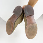 Free People Green Suede Cambridge Booties Photo 8