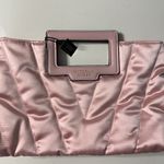 Victoria's Secret Victoria Secret Bombshell Satin Chevron Bag Blush Pink NWT Photo 4