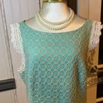 Nine & Co. Light Turquoise sleeveless dress. Size 12 Photo 2