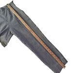 ESCADA‎ High Rise Crop Pants Womens 38 Black White Gingham Plaid Preppy Academia Photo 7