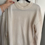 Aerie  Cream Oversized Cozy Sweater Photo 0