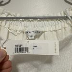 Trina Turk NWT White Antu Off-the-Shoulder Textured Blouse Size Small Photo 3