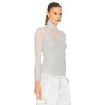 SER.O.YA Piper Sweater in Silver XSmall New Womens Turtleneck Knit Top Size XS Photo 3