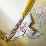 Candies XL Mini Dress Yellow Floral Twist Front Sleeveless Preppy Boho 1039 Photo 7