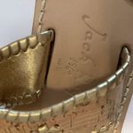 Jack Rogers  Brown tan gold sandals shoes size 9 made in Mexico SEE PHOTOS RARE Photo 4