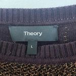 Theory  knit glitter metallic sleeveless top Photo 3
