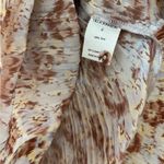 Ulla Johnson NEW Charline Floral Pleated Midi Skirt Belted NWT Size 2 100% Silk Photo 8