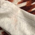 Y2K 2000s Aeropostale Capri Cropped Grey Sweatpants Spell out Logo Low Rise Drawstring Cuffed Sz M Gray Size M Photo 6