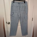 Sincerely Jules High Rise Carpenter Cargo Jeans W27 Light Wash Blue Size 27 Photo 1