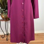 INEAR Los Ángeles Women’s Sheath Dress SM Long Sleeve Formal Corpcore Minimalist Purple Photo 2