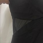 Meraki Black Asymmetrical Cut Out Tank Top Size L Photo 2