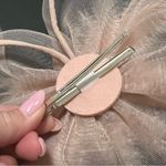 None Fascinator hat, blush pink, hair pin fastening, real feathers detail Photo 5