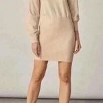 HYFVE 🆕 Nude Long Sleeve Mini Dress L🆕 Photo 1