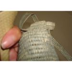 New Womens Ralph Lauren Collection Purple Label Raffia Heels 10.5 Italy Blue Tan Photo 8