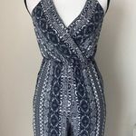 Tobi Printed Blue Jumpsuit Photo 1