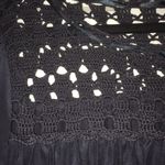 To The Max Dress woman’s crochet belted Size 6 silky Photo 7