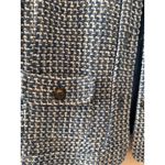 Talbots  Blue Tweed Wool Blend Women's Petite Blazer Suit Jacket Photo 3