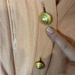 Escada Wool & Silk Blend Vintage Sequin Cardigan Size 36 Photo 2