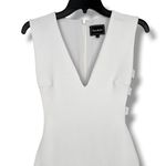 Nookie Turlington Bodycon Midi Dress Deep V-Neck Side Cutouts Size 8 AU 4 US Photo 3