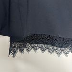 Lovers + Friends Womens Size S Lace Trim V-Neck Cape Blouse Whimsygoth Photo 4