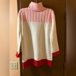 Lovers + Friends Kane Sweater Dress in Pink & Red Photo 3