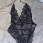 Lace Bodysuit Black Photo 2