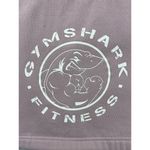 Gymshark  Women's Cropped Sweater Long Sleeve Logo Purple Lavender Size Medium Photo 8