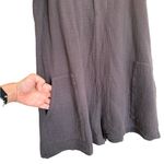 Monrow Revolve Gray Loose Fitting Summer Romper With Pockets L Large Photo 5