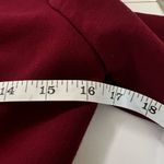 Toccin Designer Sheath Dress‎ Full Back Zip Deep Red Stretch Size 4 Photo 7