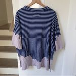 Free People NWT  We The Free Sherbert Striped Tunic in Blue Stripes Photo 4