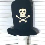 Skull Tomb Keeper Black Fleece Hat Adult OS Photo 0