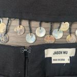 Jason Wu  Pearl‎ Fringe Linen Blend Crop Top + Skirt Set - Size 6 - NWT Photo 6