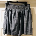 Caslon  Chambray skirt elastic waist Photo 1