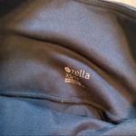 Zella Meditate High Waist Crop Leggings Black Mesh Photo 5