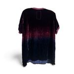 Johnny Was  The Velvet Tee oversized fit a purple and blue ombré colorway small Photo 1