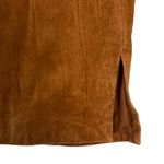 Coldwater Creek Womens Suede Shirt Jacket Size L Western Neutral Capsule Casual Photo 4