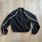 JoyLab  Women’s Black Cropped Windbreaker Sz XS Photo 1