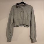 Aerie Gray cropped Crewneck offline by  Photo 0