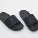 Disney NWT Mickey Mouse Slide Sandal Black Licensed 10US / 40EU Photo 3