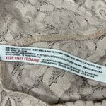 Free People Intimately Small Lace Nude Bralette Racerback T Back Boho Photo 3